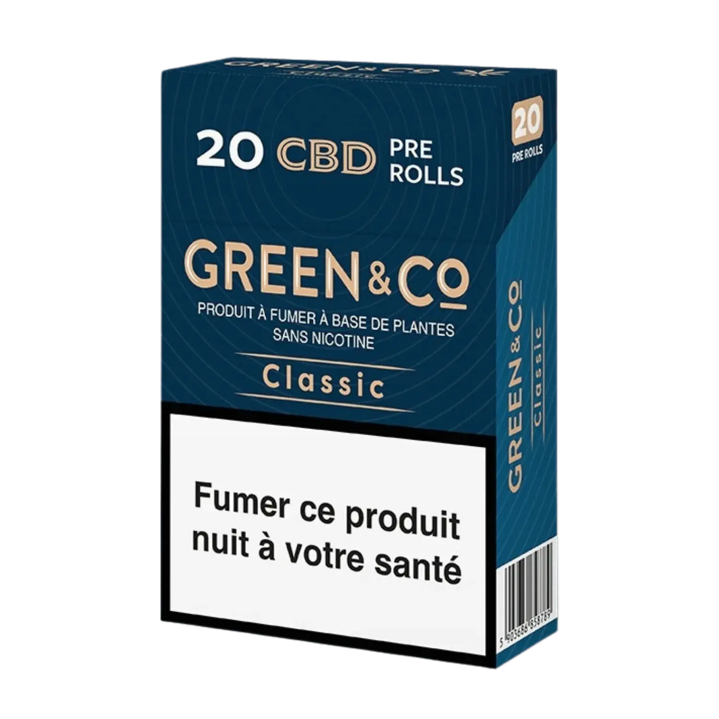 Cigarette CBD Green&CO Classic – Chanvre pur & détente Ma boutique