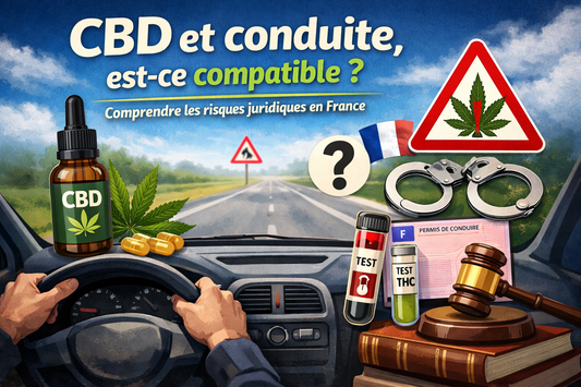 CBD et conduite, est-ce compatible ? Comprendre les risques juridiques en France
