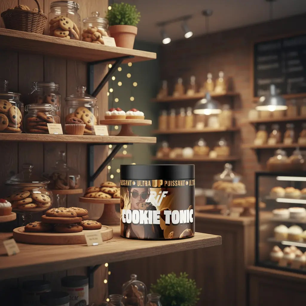 Cookie tonic UP 3g - Fleur de CBD 20% - Ultra puissant RIF