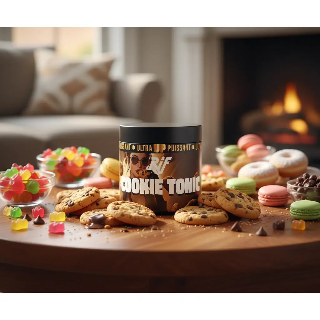 Cookie tonic UP 3g - Fleur de CBD 20% - Ultra puissant RIF
