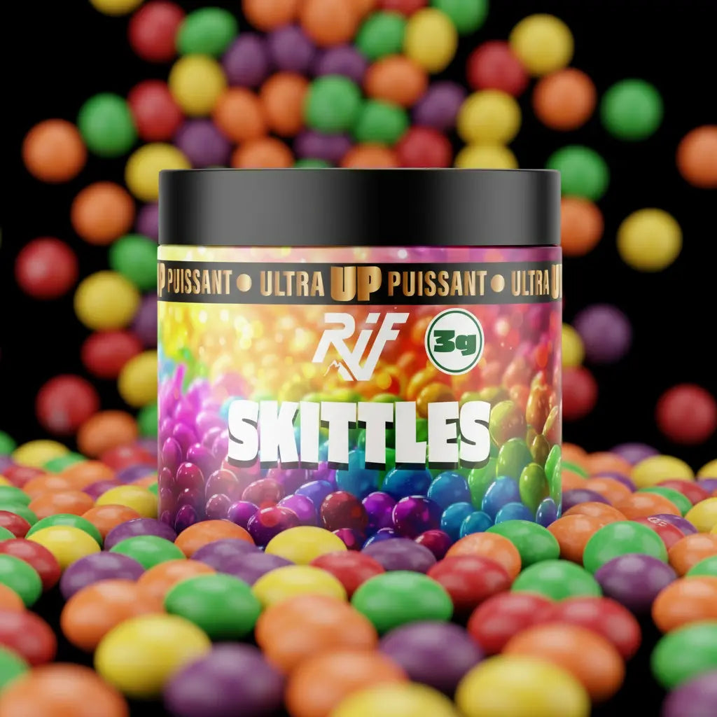Skittles Premium – Fleur de CBD 20 % – Édition Limitée RIF