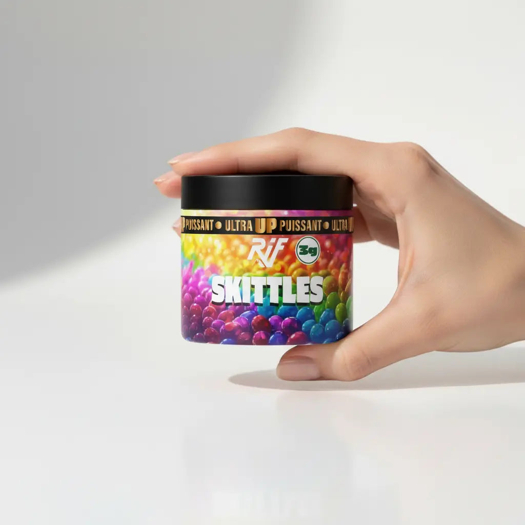 Skittles Premium – Fleur de CBD 20 % – Édition Limitée RIF